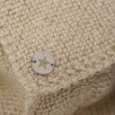 HUTTELiHUT Babylue med alpakka dusk - camel melange