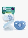 Philips Avent Soothie Smokk 0–6m 2-Pakk Rosa/blå Blandet