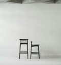 Normann Copenhagen Pind Barstol 75 cm Black Stained Ask