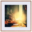 DÃRR New York Square Billedramme Plast 40x40 cm Imitert Eik