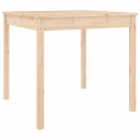 vidaXL Hagebord 82,5x82,5x76 cm heltre furu