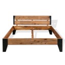  Sengeramme heltre akasie 152x203 cm