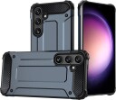Hurtel Hybrid Armor-etui for Samsung Galaxy S24 FE Armored Hybrid Case Blå