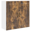  Kjøkkenskap med hylle Røkt eik 80 x 31 x 80 cm Konstruert tre