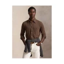 Polo Ralph Lauren Featherweight Mesh Shirt   Brown   L