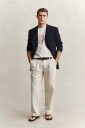 GANT Embroidered Ss Tshirt Cream XXL