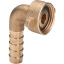 10 stk 1/2 x 3/4" slangekobling i rødgods
