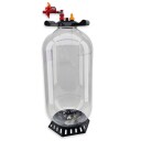 FermZilla 60L All Rounder Easy Grip Nytt lokk med flere funksjoner