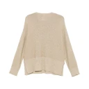 Marina Rinaldi Dame Strikkevarer Beige S,