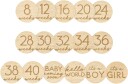 Pearhead Pregnancy Bildekort Wood