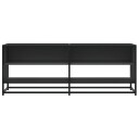  TV-benk svart 120,5x40x46 cm konstruert tre og metall 8721102839481