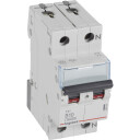 Legrand 5 stk TX³ MCB automatsikring B10 1P+N 2M 10/10kA