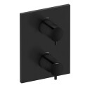Damixa Dekkplate for Innbygging Dusj Børstet Grafitt