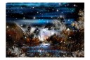 Fototapet Night In The Forest 250x175 - Artgeist sp. z o. o.