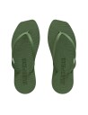 SLEEPERS Tapered Sand Flip Flop   Green   36