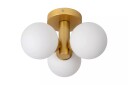 Other Brand Trudy taklampe 28cm 3-lys IP44 - Opal/Gullfarget