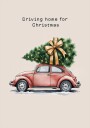 Driving Home for Christmas Poster Plakat / 70x100cm