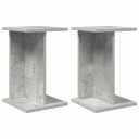  Planteholder 2 pcs BetongGrå 25 x 25,5 x 40,5 cm Konstruert tre