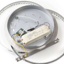 Lucande Keely LED-taklampe, krystall, 44,5 cm