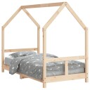 vidaXL Barnesengeramme 80x160 cm heltre furu 8721012116382