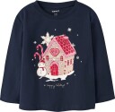 Name It Nmfrepoler Ls Nreg Top Box   NAVY BLAZER   92