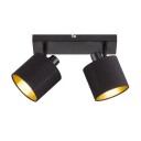 Trio Lighting Tommy spotter i tak svart