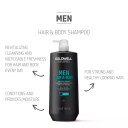 Goldwell Dualsenses Men Hair & Body Shampoo 1000ml