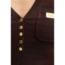 Elisabetta Franchi Dame Topper Brun L,