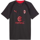 PUMA Ac Milan Trenings T-skjorte XL Mørkegrå - Optimal Ytelse