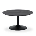 Torkelson Miles salongbord 80 cm i svartbeiset asketre
