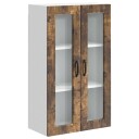  Kjøkkenskap med hylle Røkt eik 60 x 31 x 100 cm Konstruert tre