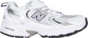 New Balance 530 Kids Bungee Lace Sneakers White 32