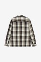 Les Deux   Overtreksskjorte Structured Check Overshirt   Beige