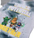 Lego® Wear LEGO® Ninjago T skjorte LWTano Light Grey 4 år 104 T skjorte Flerfarget Grå
