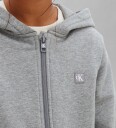 Calvin Klein Cardigan   Mini Merke   Medium+ Grey/Heather Grey   Calvin Klein   10 år 140   Cardigan   Grå