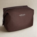 Estelle&Thild Organic Beauty Organizer Toiletry Bag Brown
