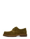Selected Slhholger Suede Boat Shoe   Khaki green   43