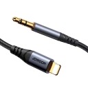 Joyroom SY-A06 1,2m Lydkabel Lightning til 3,5mm Sort