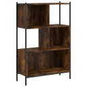  Bokhylle røkt eik 72x28x109 cm konstruert tre 8721012339361