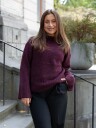 Selected FEMME - Pullover slfGabriella LS Knit High Neck - Rød L