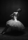 Seated Ballerina Grace Plakat / 21x30