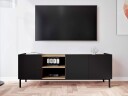 Tavrin TV-benk 153 cm - Svart