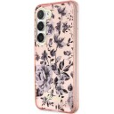 Guess Mobildeksel til Samsung Galaxy S23 Plus Floralmønster Rosa