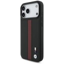BMW M MagSafe Etui til iPhone 17 Pro Max med Stripe - Rød
