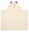 Liewood Vilas Panda Baby Hooded Towel Cream One Size