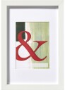 Walther Stockholm EA040W Bilderamme m/Passepartout 30x40/20x30cm White Wood