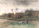 Bleekveldje By Anton Mauve Plakat Plakat / 50x70cm