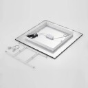 Lindby Nelios LED-taklampe, 4 000 K 62x62 cm