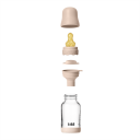 BIBS Boheme Glassflaske 120 ml Rund Lateks Blush