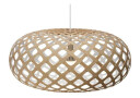 David Trubridge - Kina Pendel Ø80 Hvit 1 Side
